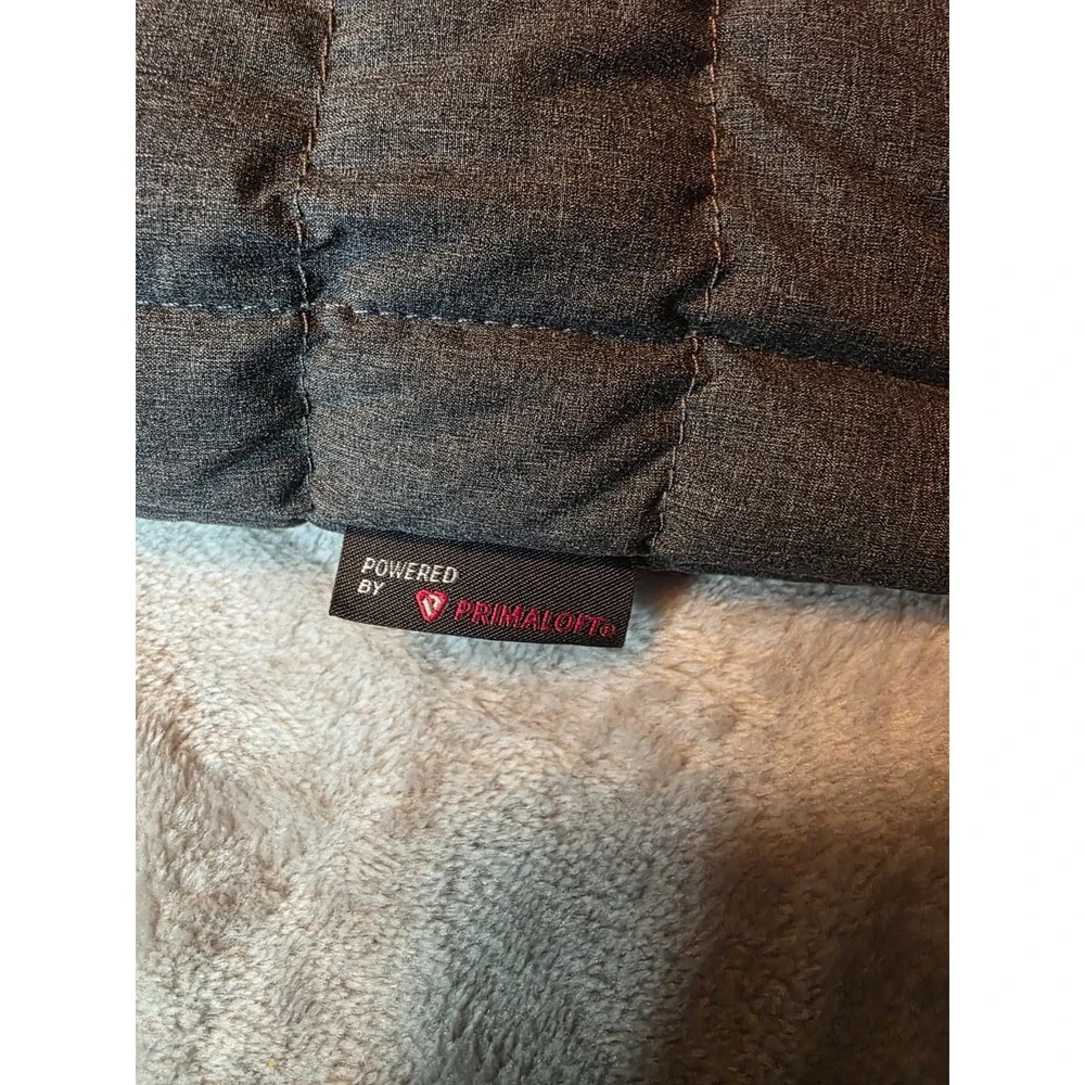 The North Face Men's Jacket Xl Gray ThermoBall Insulated Shirt Primaloft